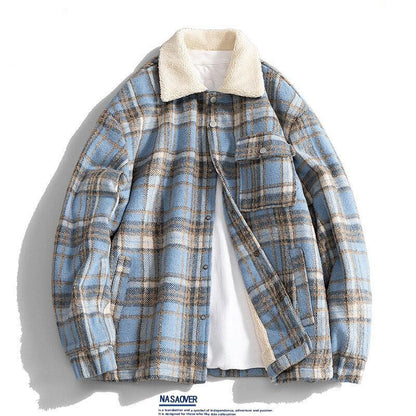 Men's Casual American Retro Classic Checkered Shirt