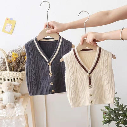 Baby Sweater Vest Outwear