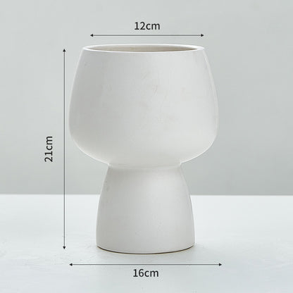 Minimalist Desktop Home Ceramic Flower Ware