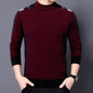 Long-sleeved Mock Neck Sweater