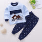 Boys And Girls Children's Underwear Suit Cotton Children Autumn And Winter Pajamas