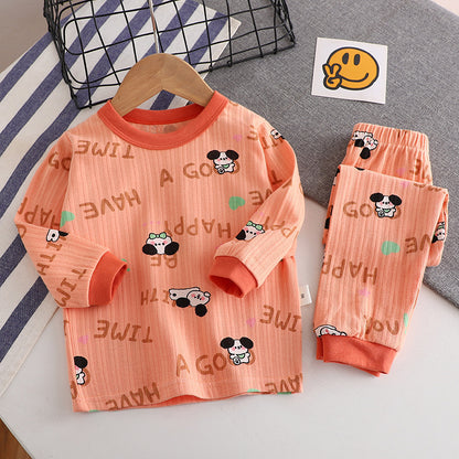 Children's Underwear Jacquard Cotton Suit