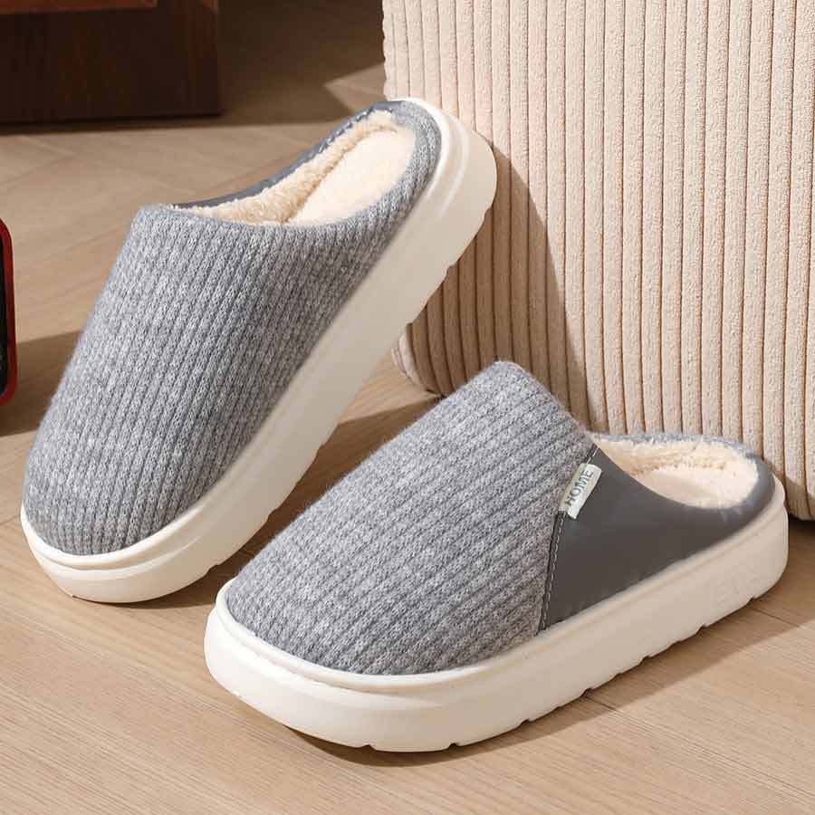 Winter Warm Plush Home Slippers