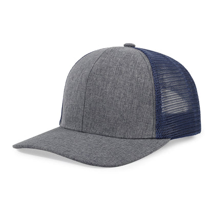 Micro Curved Hat Brim Outdoor Half Mesh Breathable Baseball Cap