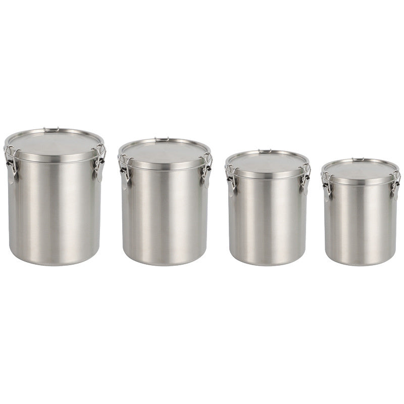 Stainless Steel Kitchen Storage Sealed Cans