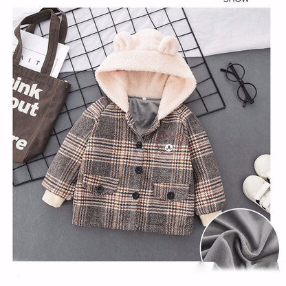 Children's Thickened Cotton Jacket