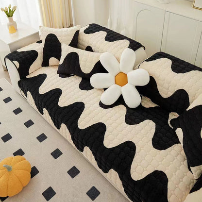 Winter Wholesale Non-slip Plush Milk Fiber Sofa Cushion