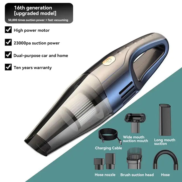 Portable Wireless Vaccum Cleaner