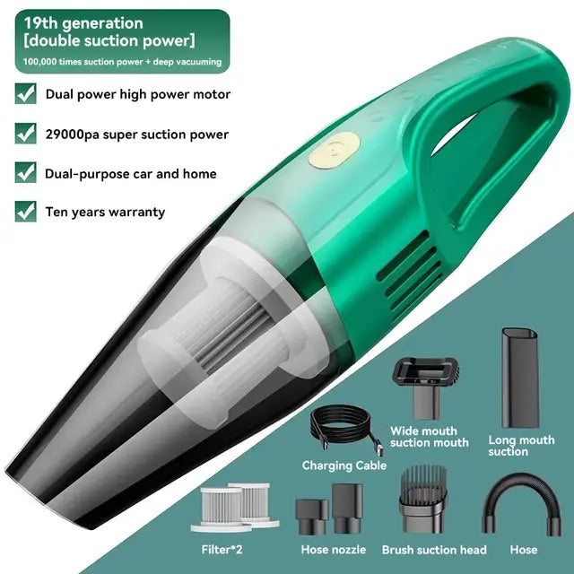 Portable Wireless Vaccum Cleaner