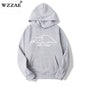 Mens Kawaii Cat pullover Hoodies